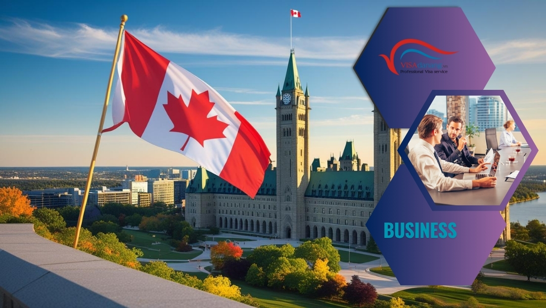 Canada p2 visa cong tác