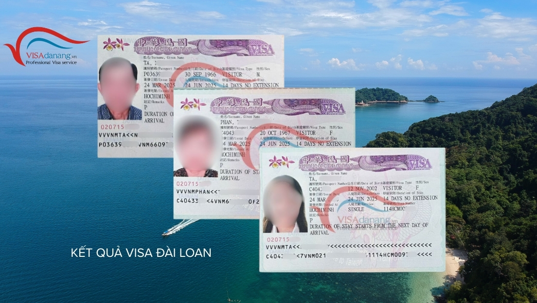 ket qua visa dai loan