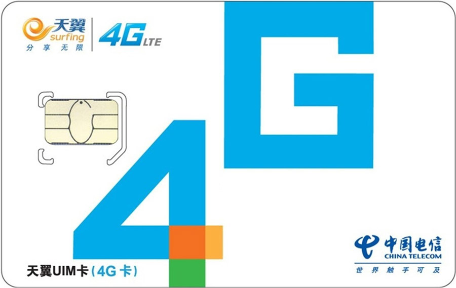 Sim 4G China Telecom